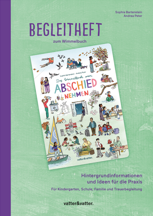 Begleitheft zum «Wimmelbuch vom Abschiednehmen» Cover
